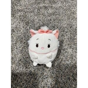 Disney Aristocats Marie Tsum Tsum Plush White Cat Pink Bow Small 3.5 Inch